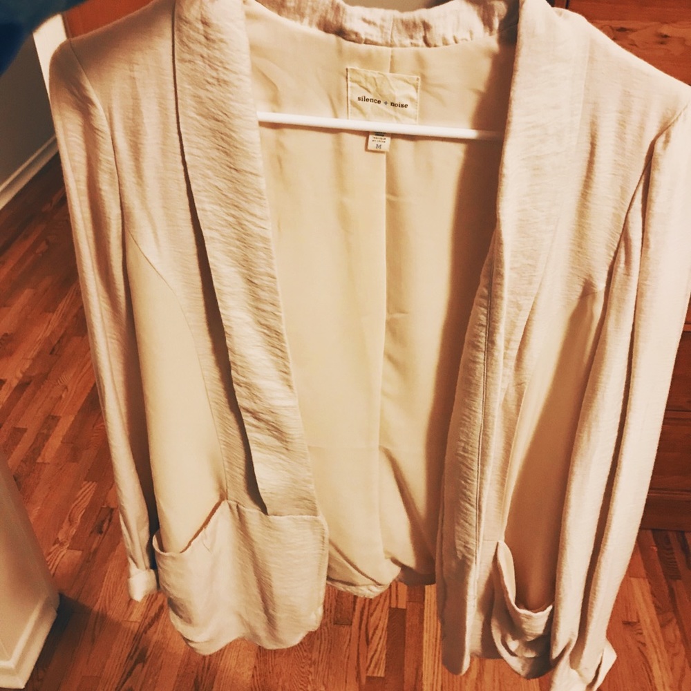 Cream blazer